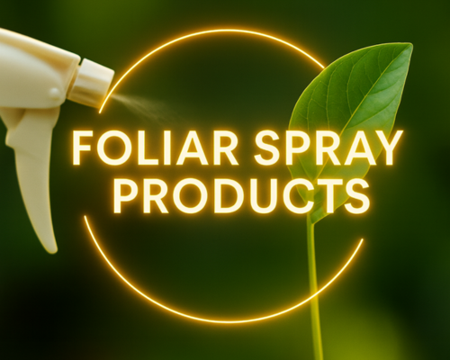 Foliar spray products